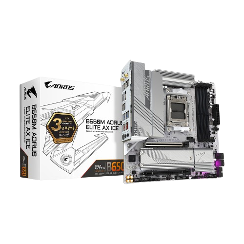 GIGABYTE B650M AORUS ELITE AX ICE