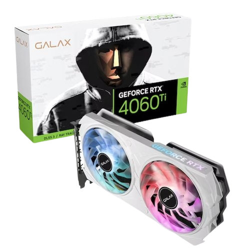 갤럭시 GALAX 지포스 RTX 4060 Ti EX WHITE OC D6 8GB